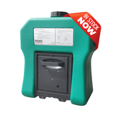 Portable self-contained gravity fed eye wash - 16 US gallon